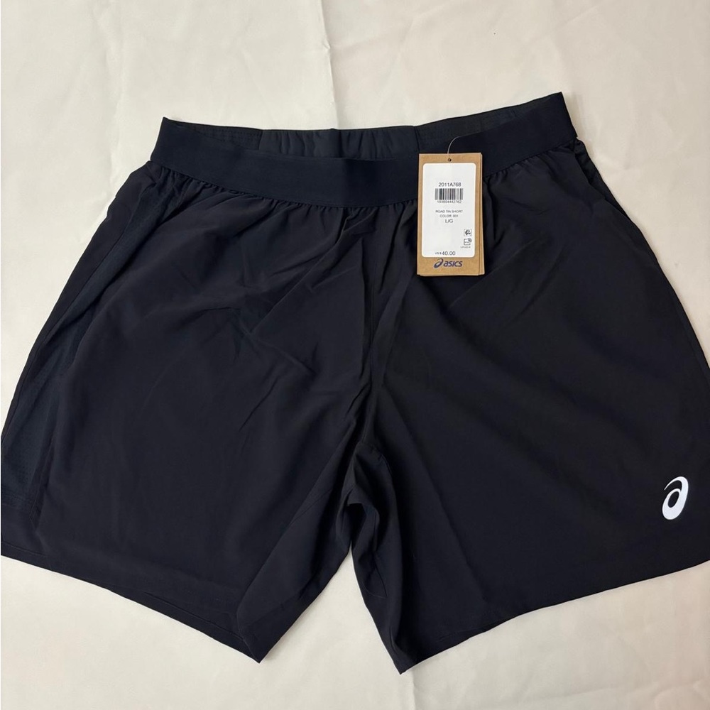 Asics Black Athletic Performance Shorts